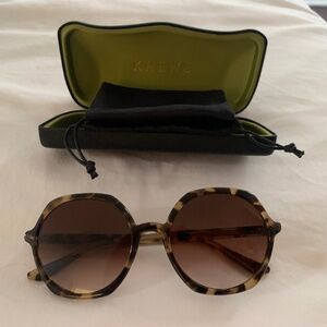 KREWE Sophia Sunglasses in Iberia (Tortoise) - Never Worn